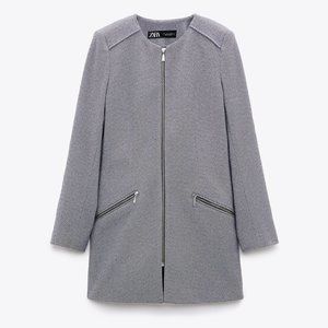Zippered Frock Coat
